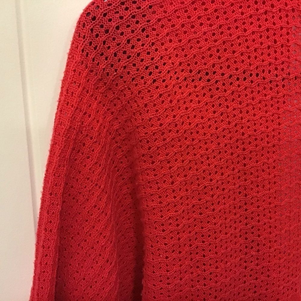 Women’s Short Sleeve Knitted Top sz XLarge - Picture 4 of 6